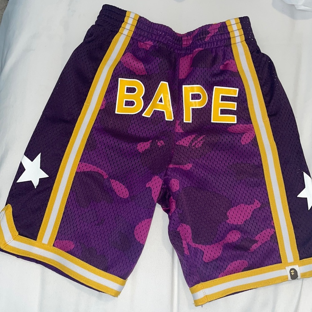 Authentic Bape boys shorts